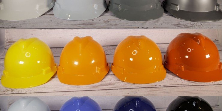 Conheça as cores de capacetes V-Gard da MSA