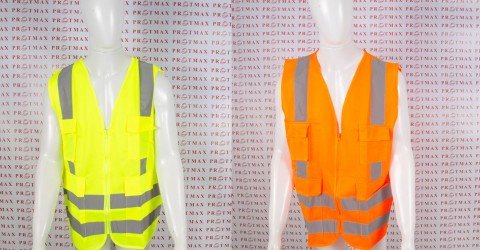 Colete Refletivo Com Bolso Super Safety
